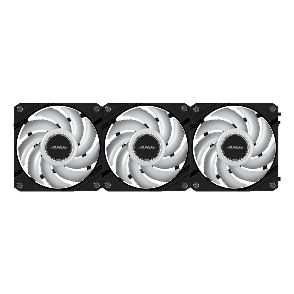Gigabyte Aorus EZ Chain ARGB 3x 120mm kassaviftusett, svartar - image 12 [975cf8de74]