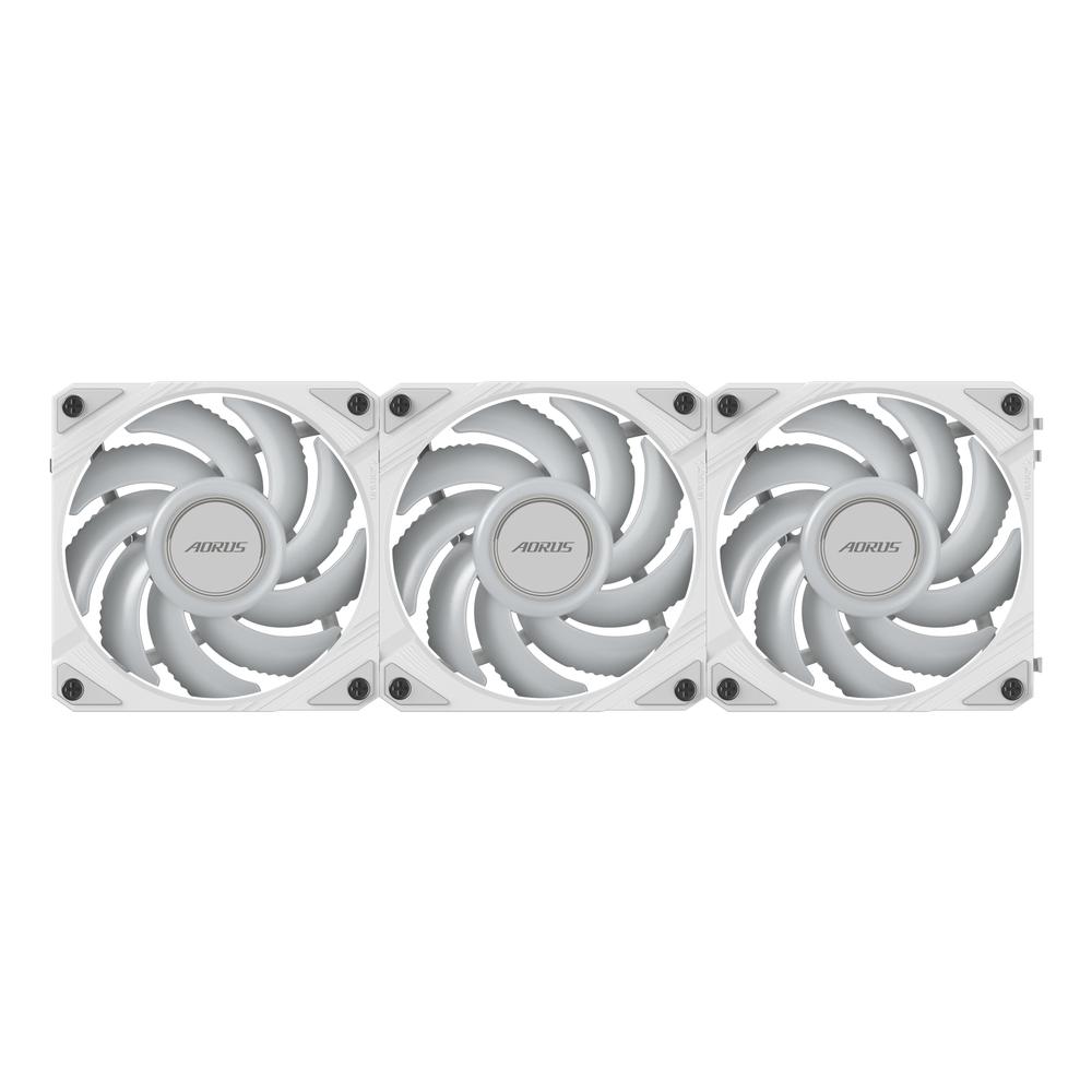 Gigabyte Aorus EZ Chain ARGB ICE 3x 120mm kassaviftusett, hvítar - image 12 [a38b315ece]