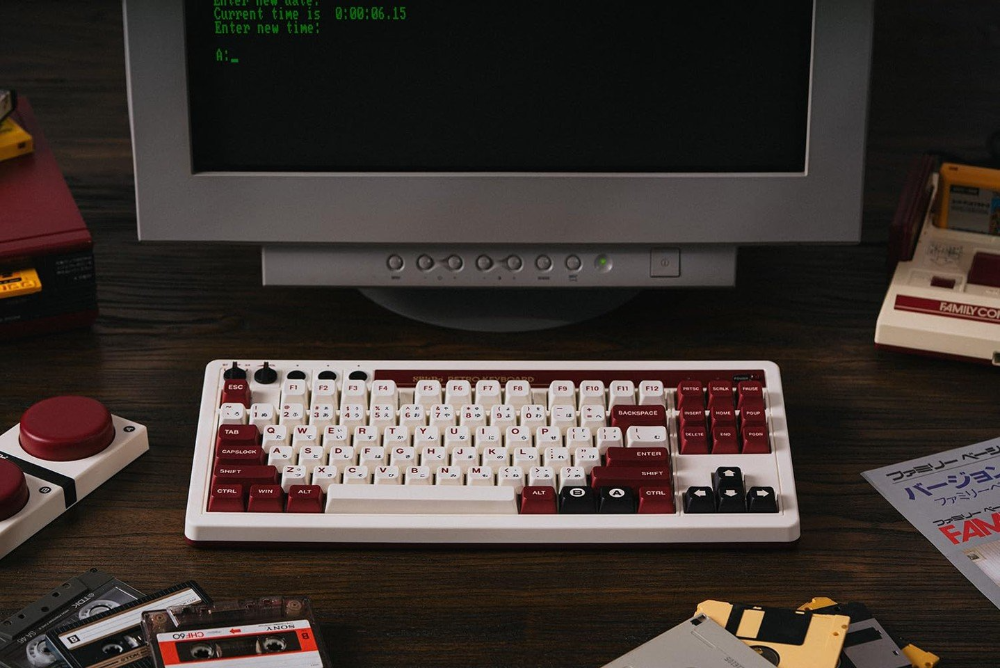 8BitDo þráðlaust 2.4GHz mekanískt retro leikjalyklaborð - image 5 [e6078cba92]
