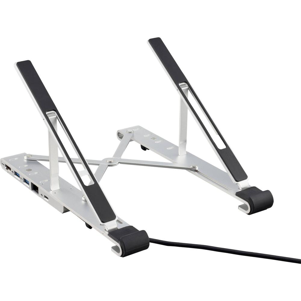 Acer fartölvustandur með 5-in-1 USB-C 100W fartölvudokku með skjátengi, Silfur - image 6 [ad39250447]