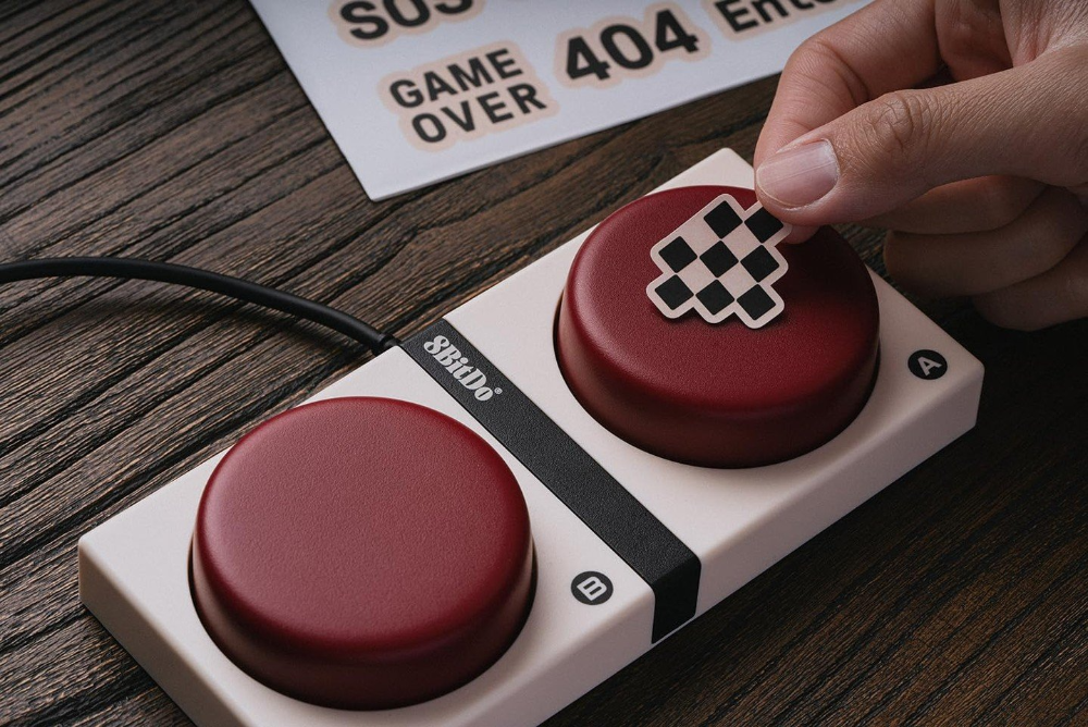 8BitDo þráðlaust 2.4GHz mekanískt retro leikjalyklaborð - image 8 [2420192262]
