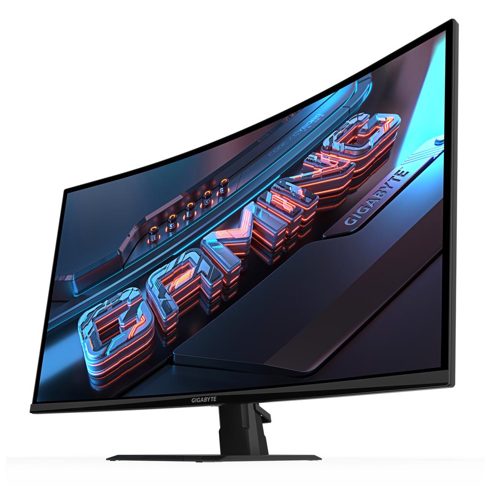 Gigabyte GS32QCA 32" VA QHD 180Hz 1ms Sveigður leikjaskjár, svartur - image 4 [51d15cb4a0]