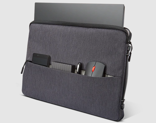 Lenovo 13-14'' mjúkt Urban fartölvuumslag, grátt - image 3 [8f24cbf46e]