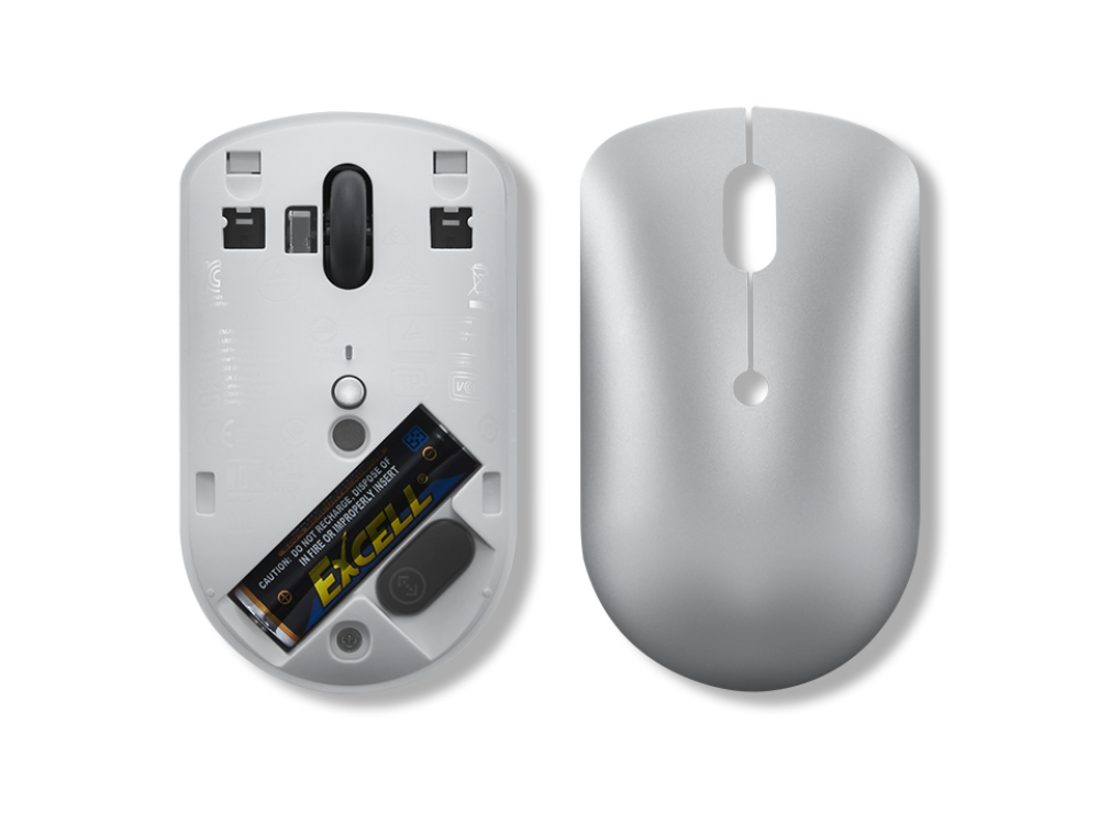 Lenovo 540 Compact þráðlaus fartölvumús, USB-C sendir, Cloud Grey - image 6 [f79ead1db5]