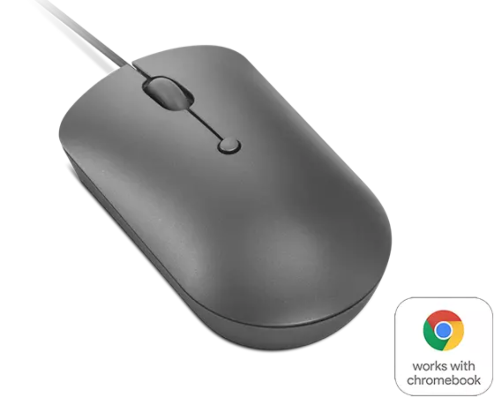 Lenovo 540 Compact snúrutengd USB-C fartölvumús, Storm Grey - image 2 [b0f4f37c1a]