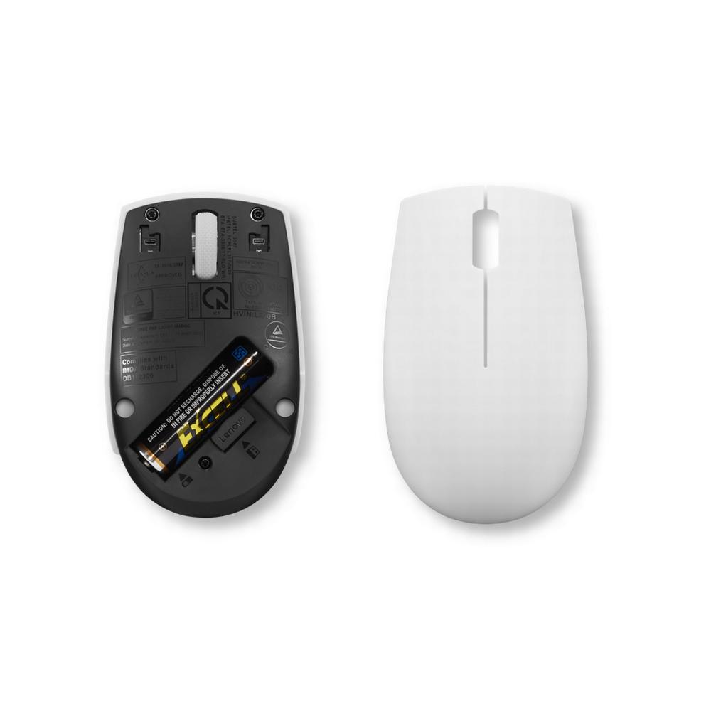 Lenovo 300 Compact þráðlaus fartölvumús, Cloud Grey - image 6 [d0fc8d5466]