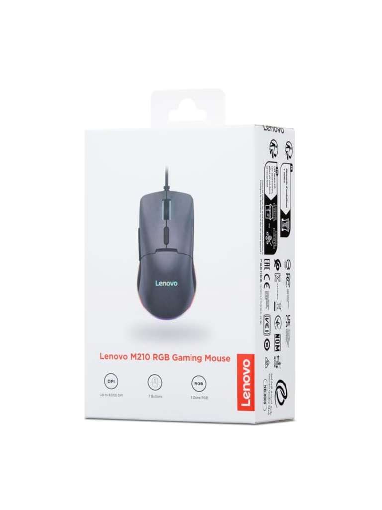 Lenovo Legion M210 RGB leikjamús, grá - image 7 [4f3b288552]
