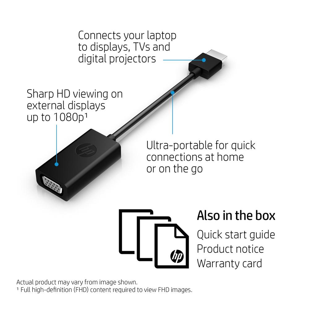 HP HDMI í VGA breytistykki - image 4 [99920cbde6]