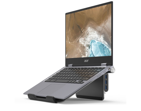 Acer fartölvustandur með 5-in-1 USB-C fartölvudokku með skjátengi - image 2 [d7cea49ab9]