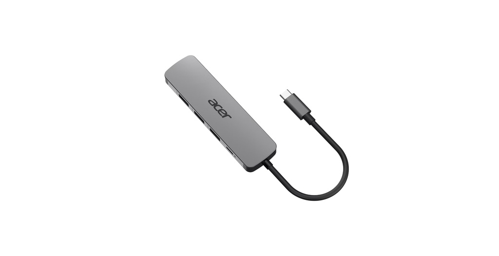 Acer 5-in-1 USB Type-C 100W fartölvudokka með skjátengi - image 2 [f159876841]