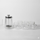 Haws frönsk kaffipressa með 6 kaffibollum - image 3 [d164c2b508]
