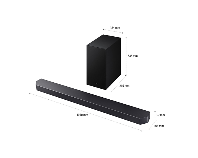 Samsung HW-Q600F Dolby Atmos 3.1.2 Soundbar með Bluetooth - image 9 [10dc21096b]