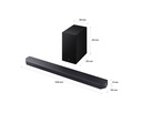 Samsung HW-Q600F Dolby Atmos 3.1.2 Soundbar með Bluetooth - image 9 [10dc21096b]
