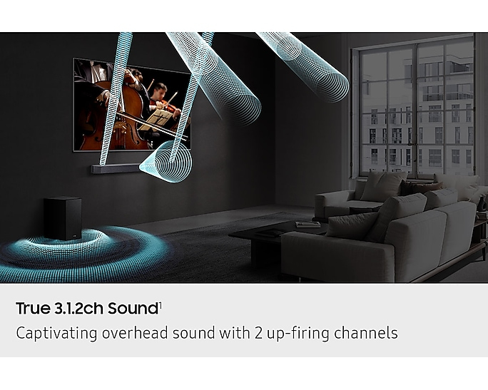 Samsung HW-Q600F Dolby Atmos 3.1.2 Soundbar með Bluetooth - image 11 [05659463a8]