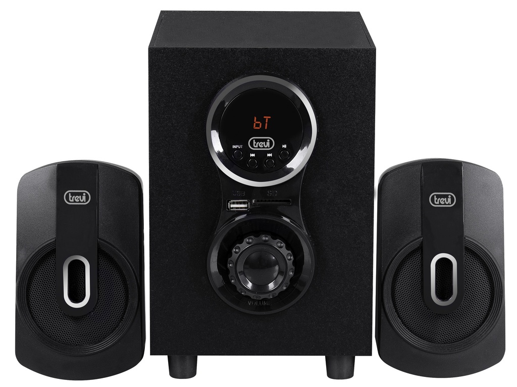 Trevi AVX 615 BT 30W 2-way 2.1 hátalarar, svartir - image 2 [c85d87c796]