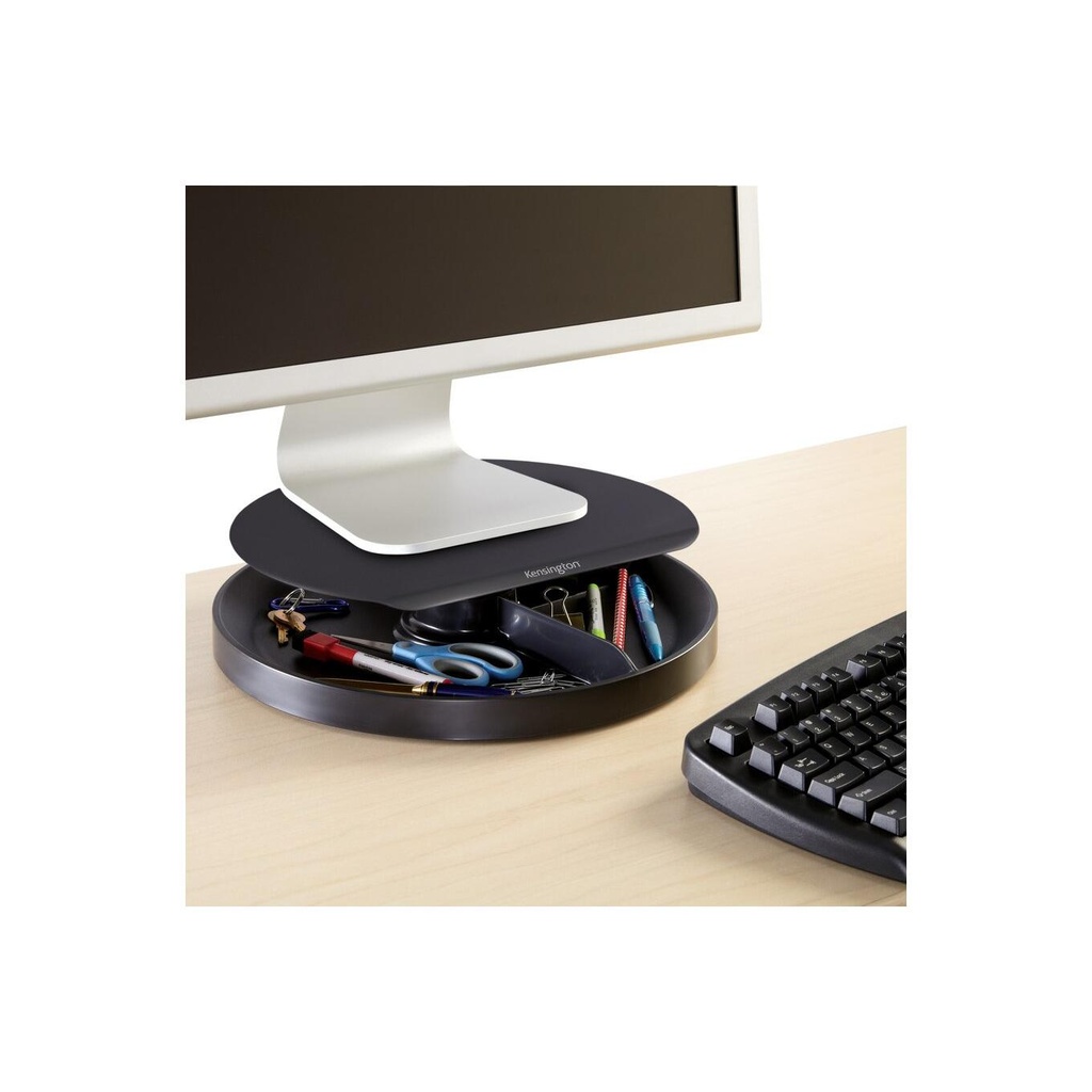 Kensington SmartFit snúanlegur hæðarstillanlegur skjástandur, svartur - image 3 [4a81321e19]