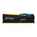 Kingston 16GB DDR5 5600Mhz (1x16GB) CL36 Fury Beast RGB vinnsluminni, svart - image 4 [55d3bc1e02]