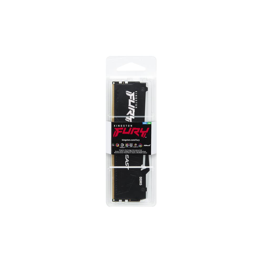 Kingston 16GB DDR5 5600Mhz (1x16GB) CL36 Fury Beast RGB vinnsluminni, svart - image 10 [15efc1c61b]
