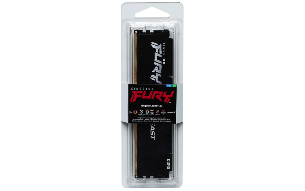 Kingston 16GB DDR5 6000MHz (1x16GB) CL36 Fury Beast vinnsluminni, svart - image 9 [630e07f790]