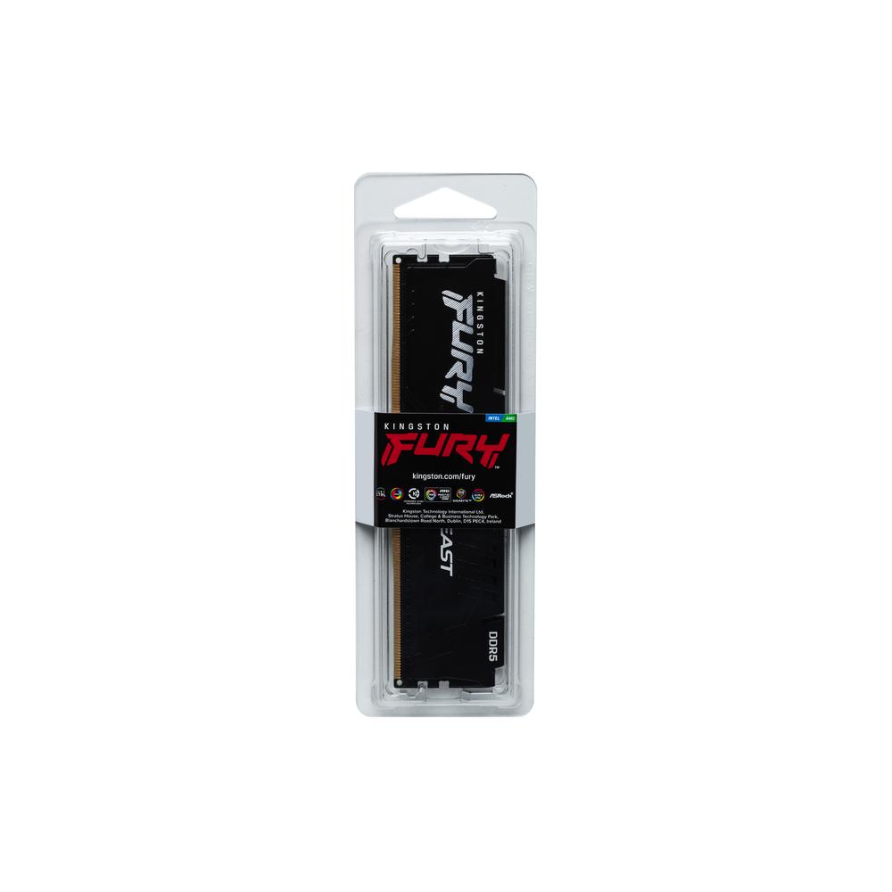 Kingston 16GB DDR5 6000MHz (1x16GB) CL36 Fury Beast vinnsluminni, svart - image 10 [1acd7b6284]