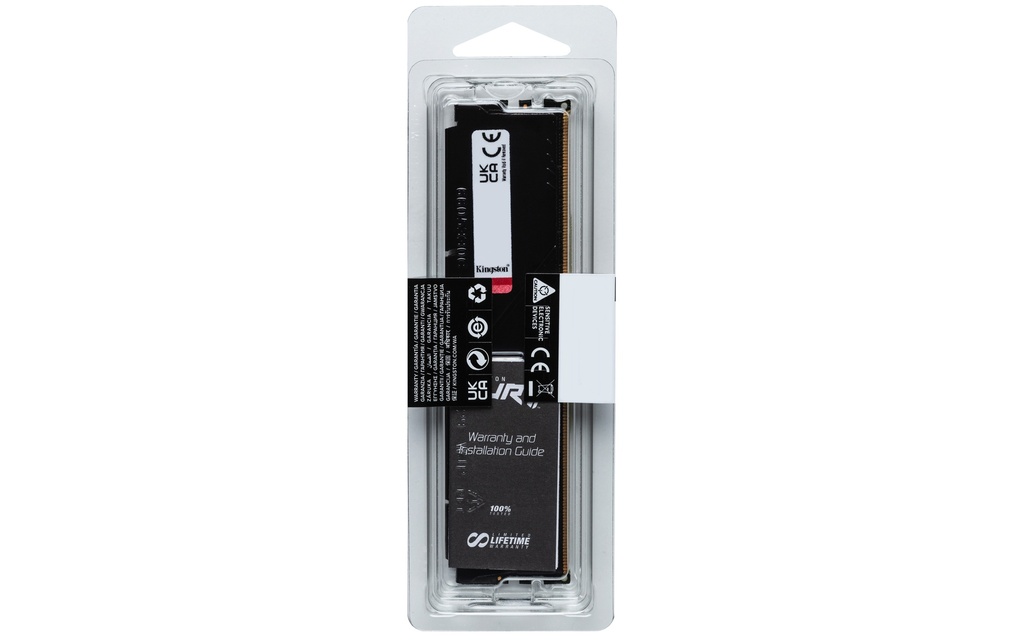 Kingston 16GB DDR5 6000MHz (1x16GB) CL36 Fury Beast vinnsluminni, svart - image 11 [937cb1277d]