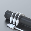Dudao 3in1 USB-A í Lightning/Micro/USB-C hleðslukapall 1.2m, hvítur - image 5 [074b567f50]