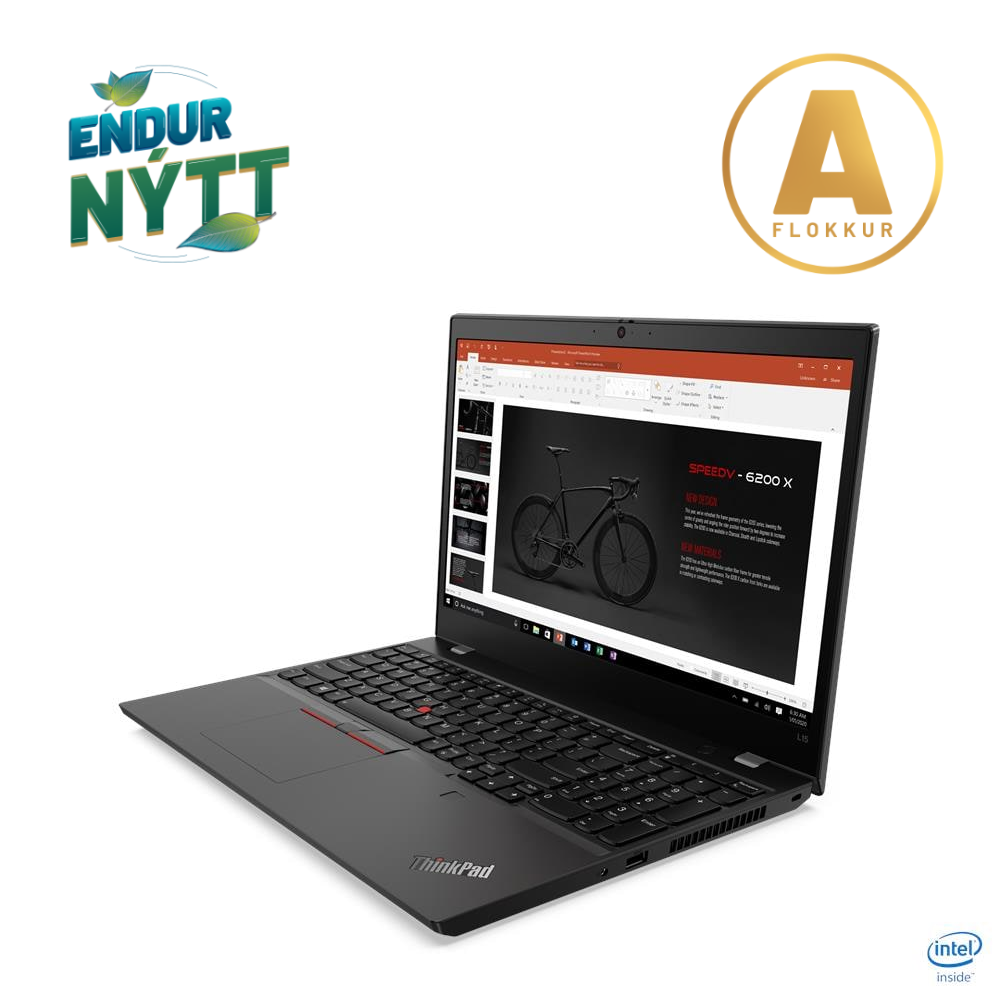 Lenovo ThinkPad L15 G1 fartölva 15.6" i5-10210U 16/256GB W11P, ísl. lykl., endurnýtt - image 5 [43f40a40c0]
