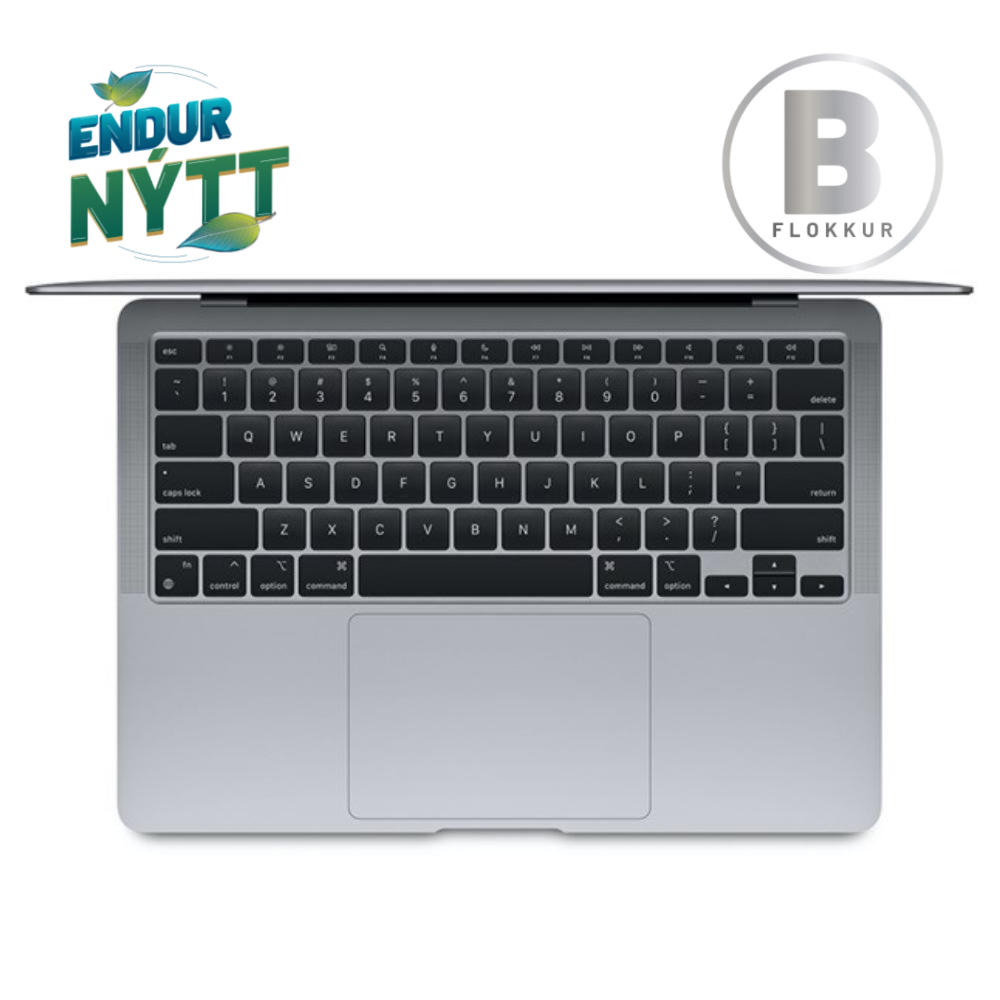Apple MacBook Air M1 13'' QHD+ 2.5K 8/256GB fartölva, Space Gray, endurnýtt (B) - image 4 [c304481cd6]