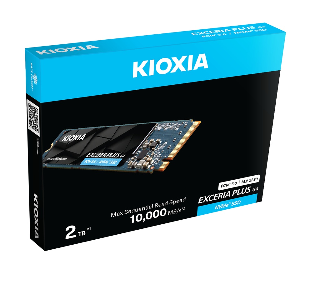 2TB PCIe Gen5 NVMe SSD M.2 Kioxia Exceria Plus G4 - PS5 Ready - image 5 [9ee7a097df]