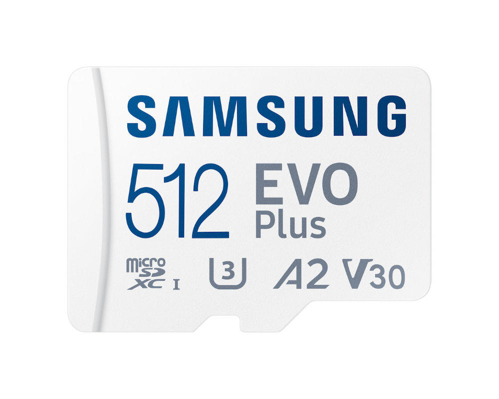 Samsung Evo Plus MicroSD 512GB UHS-1 U3 minniskort m/breytistykki - image 4 [916b33ef76]
