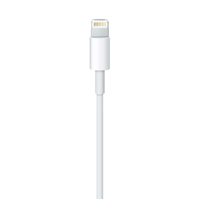 Apple USB-A í Lightning kapall, 2 metrar, hvítur - image 7 [f0b6b2086c]