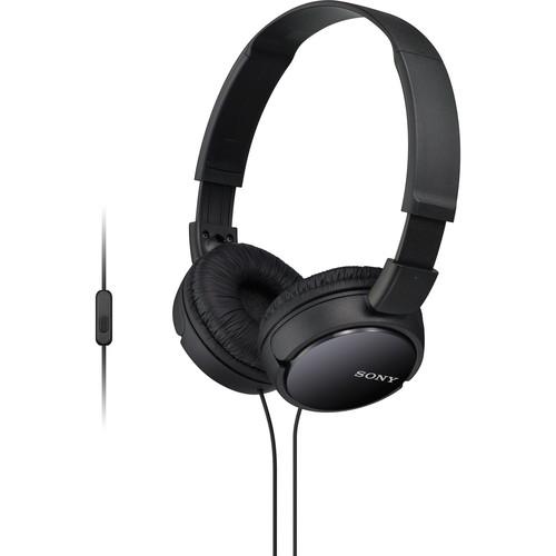 Sony MDR-ZX110AP heyrnartól með hljóðnema, svört - image 2 [46dce21f04]