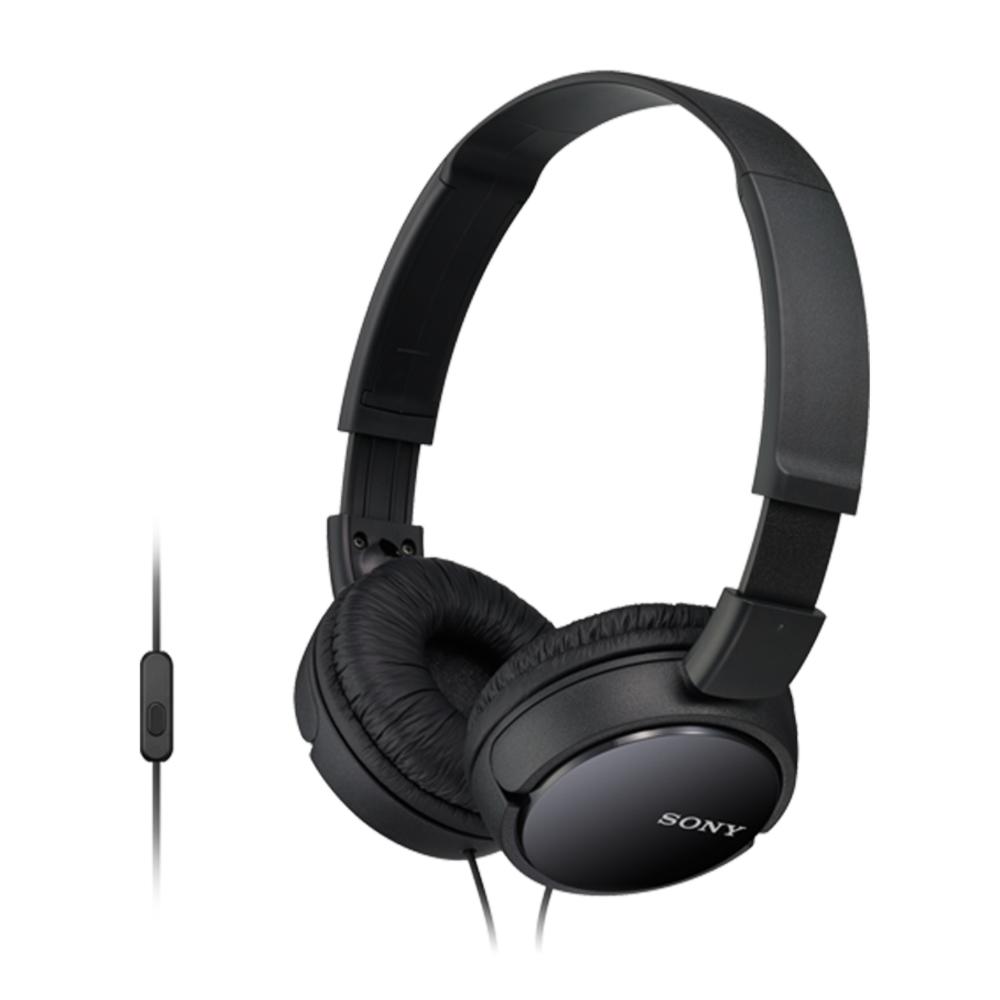 Sony MDR-ZX110AP heyrnartól með hljóðnema, svört - image 3 [ce72f1a97d]