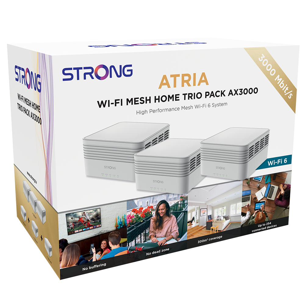 Strong Atria þráðlaus Mesh AX3000, 3 einingar - image 9 [0f1eb0f575]