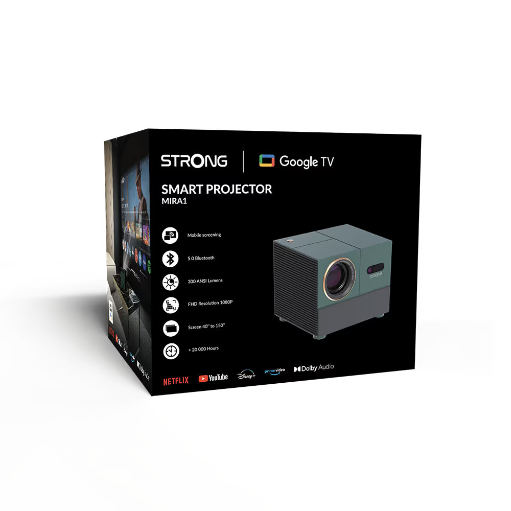 MIRA1 FHD skjávarpi frá Strong með GoogleTV - image 18 [ae5b995696]