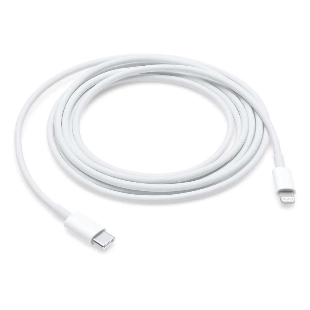Apple USB-C í Lightning kapall, 2 metrar, hvítur - image 2 [520ccb12dc]
