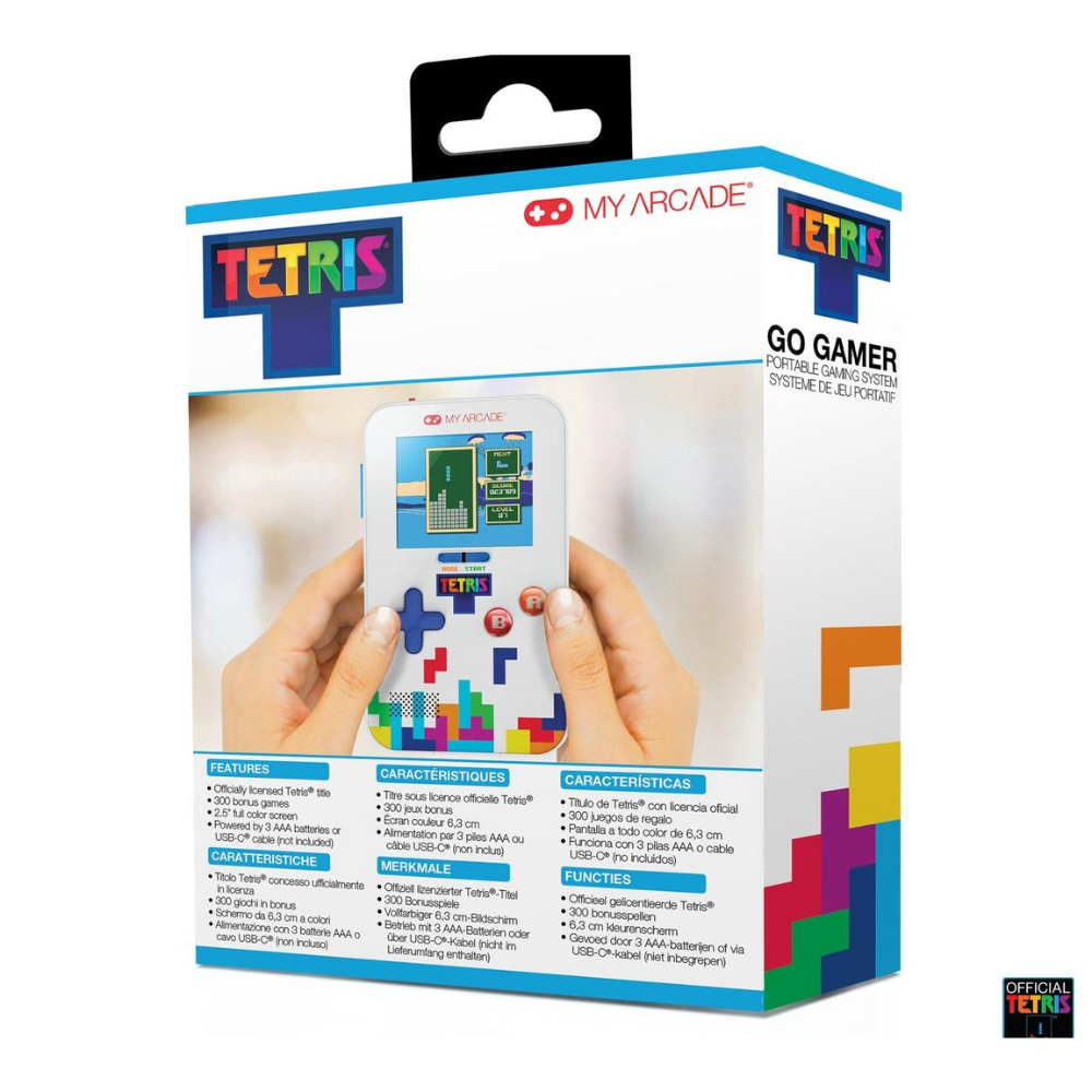 MY ARCADE Go Gamer Tetris Arcade handleikjatölva - image 10 [605a37ef16]