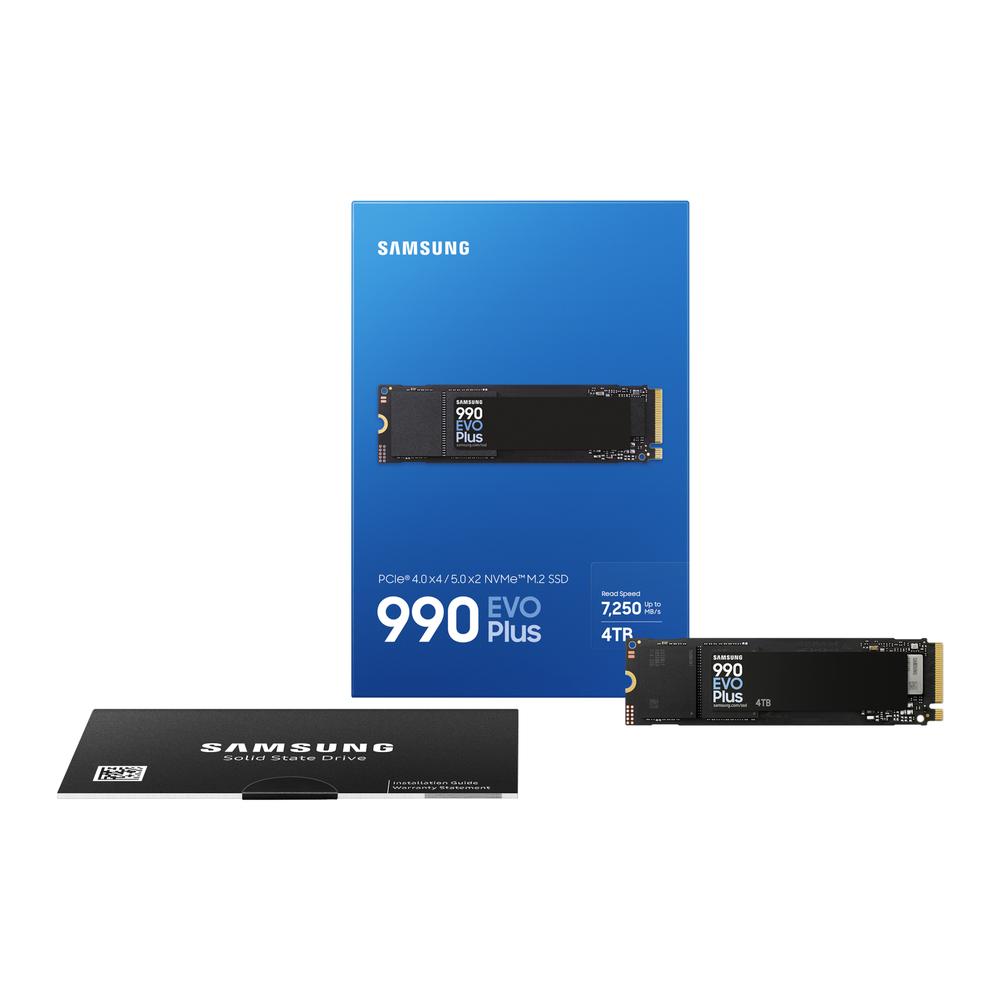 4TB PCIe Gen5 NVMe 2.0 SSD M.2 Samsung 990 EVO Plus - PS5 Ready - image 16 [40f8160451]
