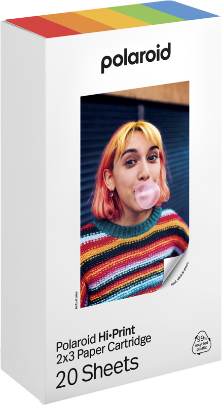 Polaroid Hi-Print Gen2 2x3 ljósmyndapappír, 20stk - image 3 [7d9a909722]