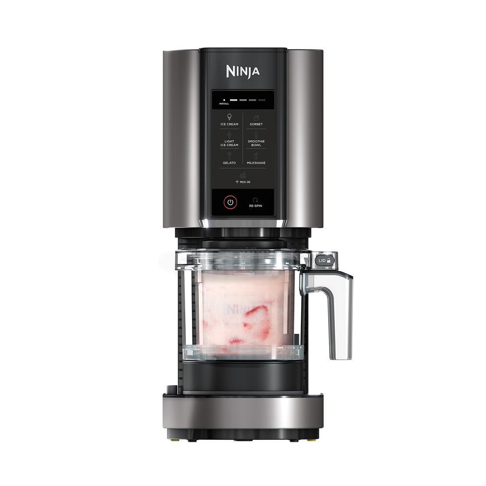 Ninja CREAMi 7-in-1 NC302EU ísvél, 7 kerfi, 2x 473ml ílát, svört - image 3 [4d582c625d]