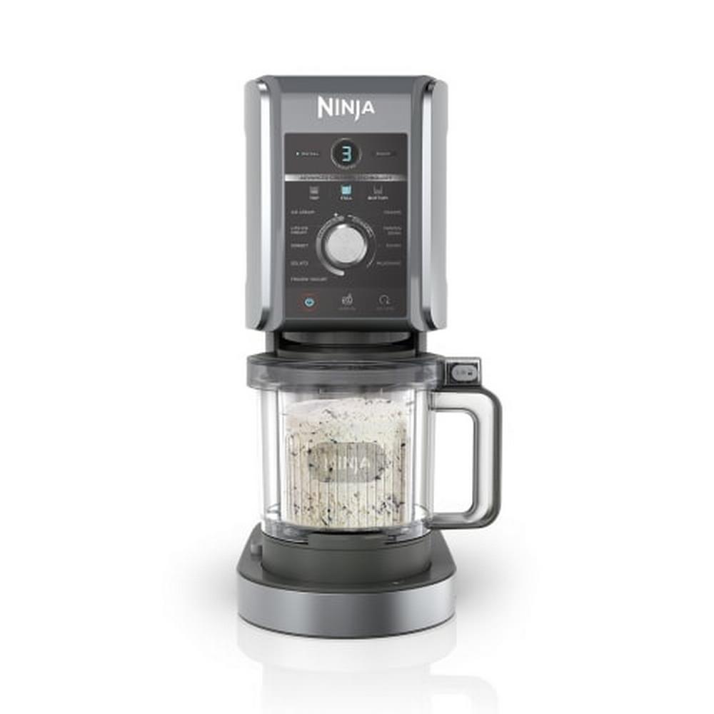 Ninja CREAMi Deluxe 10-in-1 NC502EU ísvél, 10 kerfi, 2x 709ml XL ílát - image 4 [22f65dd6ad]