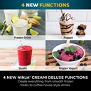 Ninja CREAMi Deluxe 10-in-1 NC502EU ísvél, 10 kerfi, 2x 709ml XL ílát - image 20 [6b43592a8b]