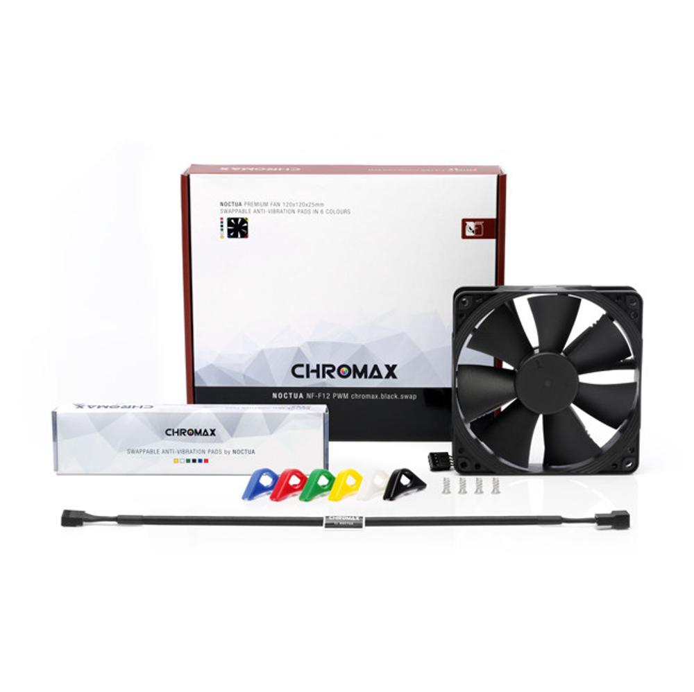 Noctua NF-F12 Focused Flow Chromax PWM kassavifta, 6 ára ábyrgð - image 8 [096962b325]