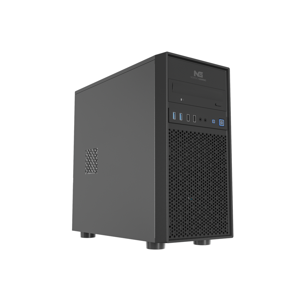 Nordic Studio mATX turnkassi, svartur - image 3 [bf6da10e05]