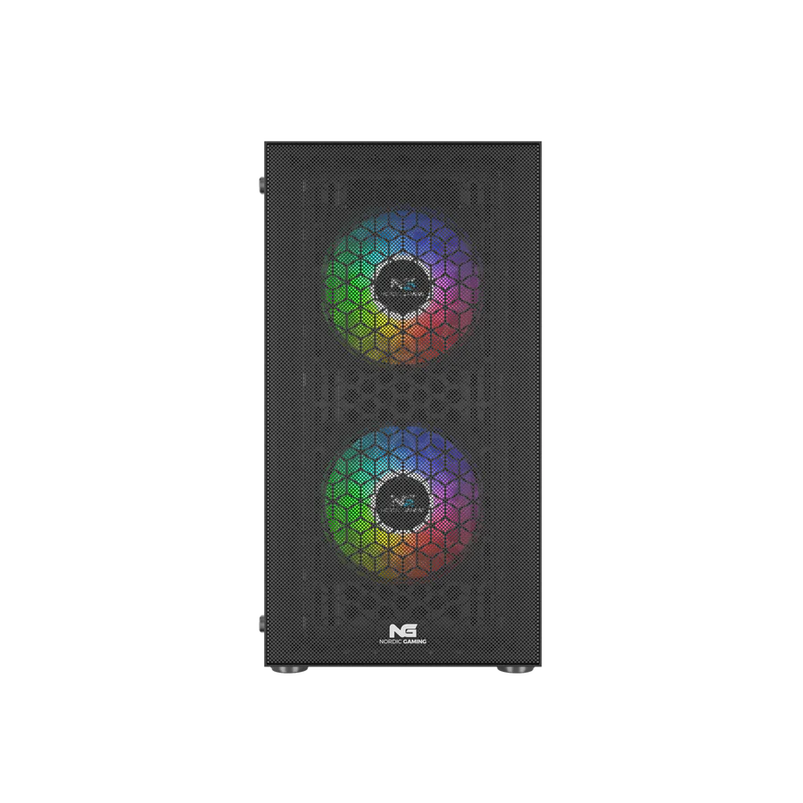 Nordic Gaming Mjolnir RGB mATX turnkassi, svartur - image 5 [3e8fc9f011]