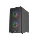Nordic Gaming Mjolnir RGB mATX turnkassi, svartur - image 7 [5ccfae62f6]