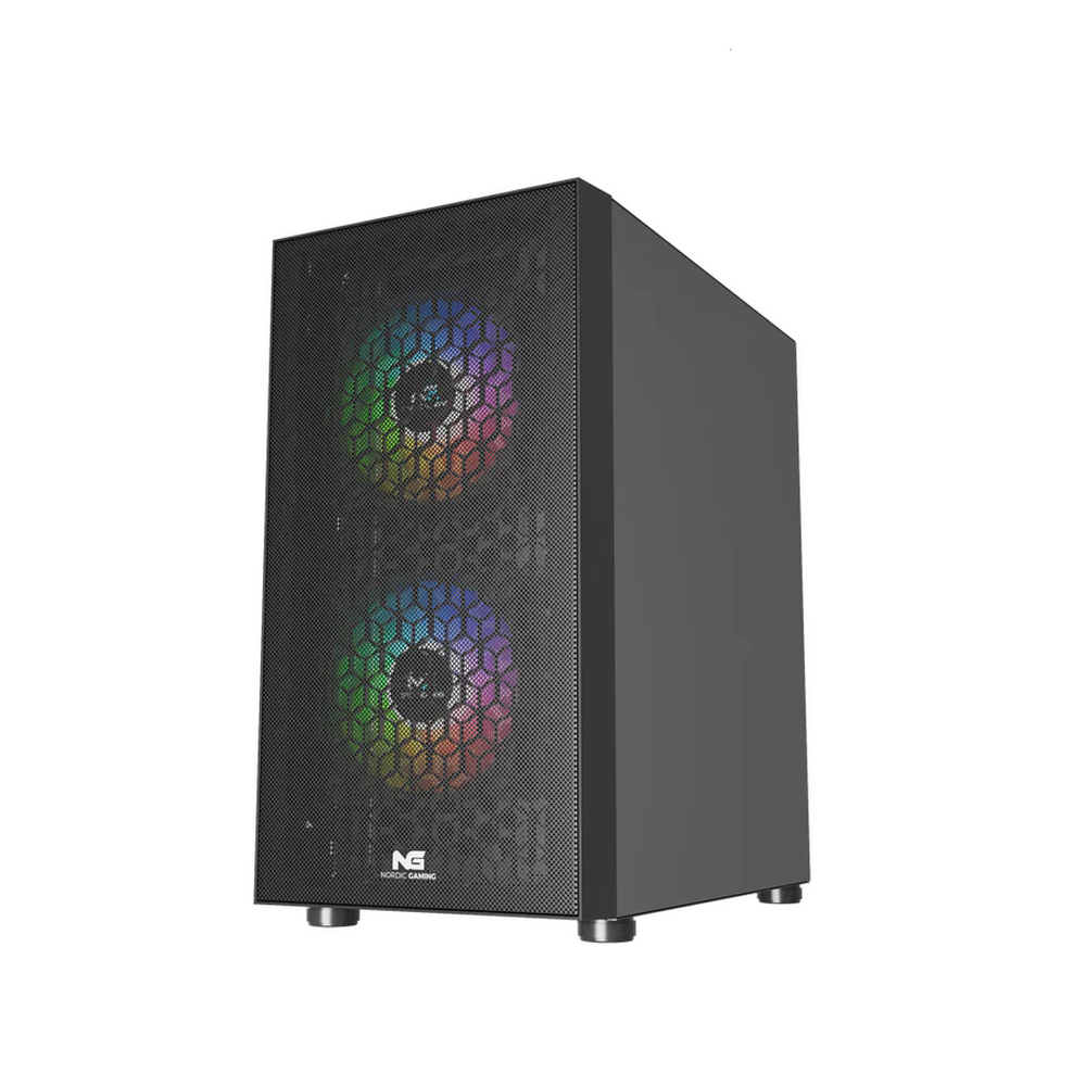 Nordic Gaming Mjolnir RGB mATX turnkassi, svartur - image 8 [91c1b45f38]
