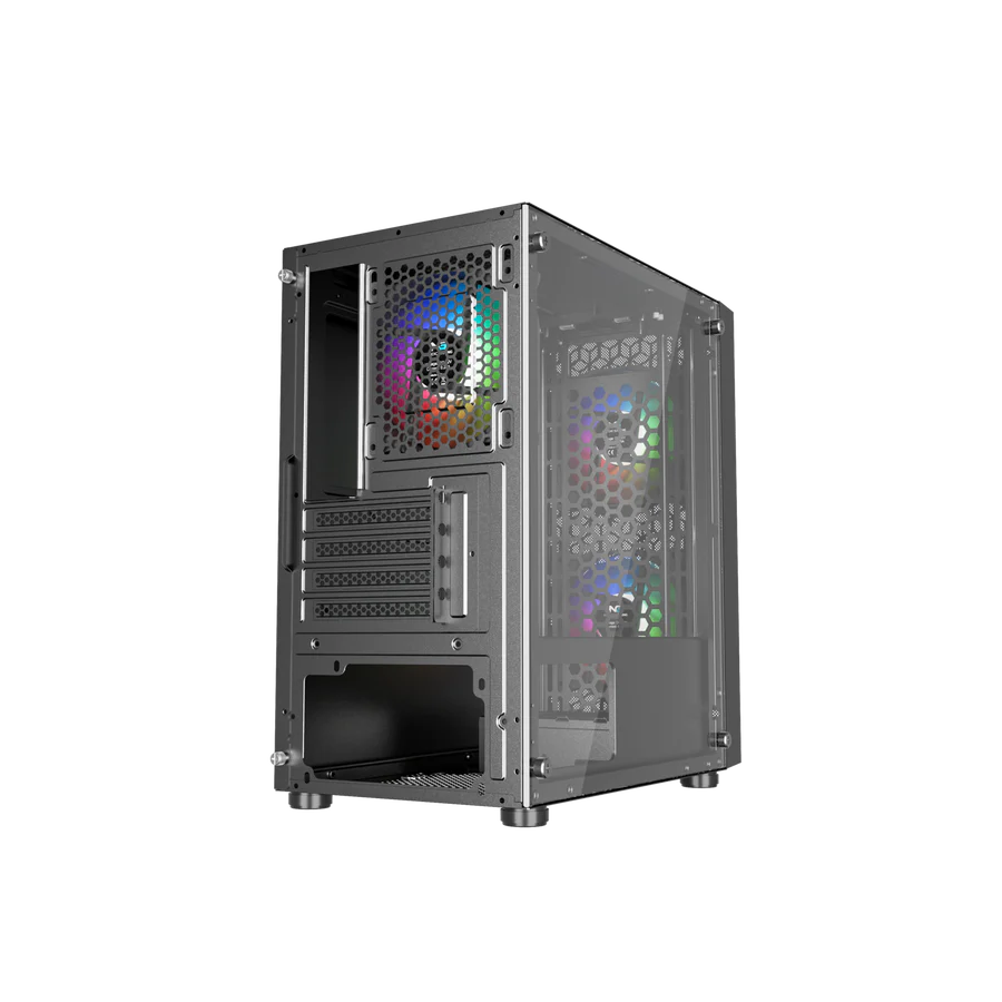 Nordic Gaming Mjolnir RGB mATX turnkassi, svartur - image 9 [4c7a583d77]