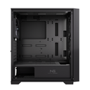 Nordic Gaming Ratatosk ATX turnkassi með viðarpanel, svartur - image 3 [58ecf8473e]