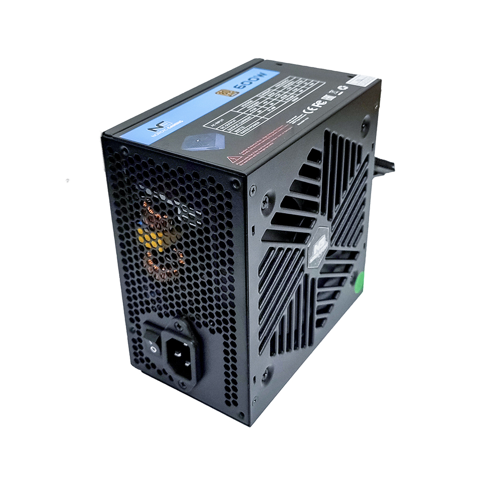 Nordic Gaming 600W 80+ Bronze Semi-Modular aflgjafi, svartur - image 3 [482a4aecff]